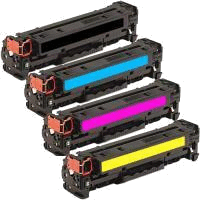 1 x Set of Compatible CF400X CF401X CF403X CF402X Toner Cartridges 201X, Page Yield 2,800/2,3000 pages